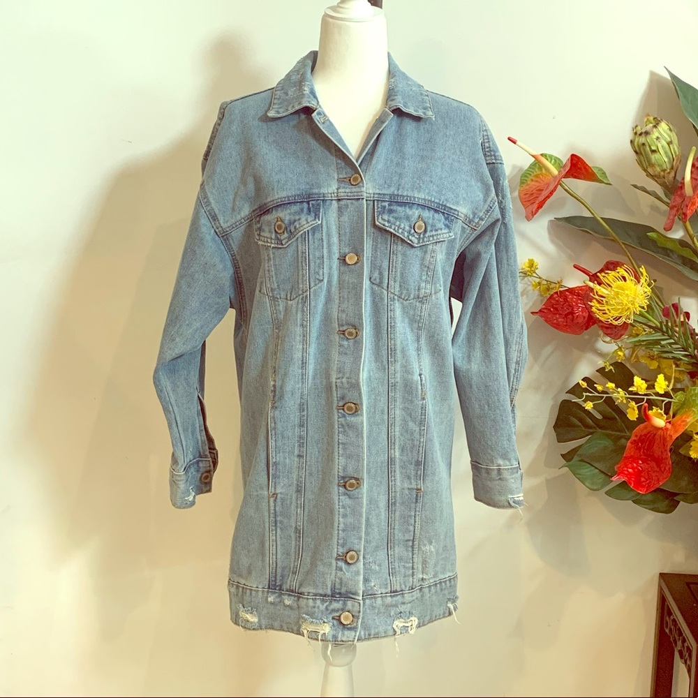 Oversized Denim Jacket Medium